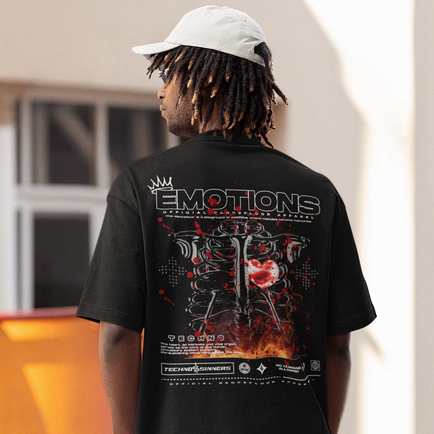 EMOTIONS OVERSIZED SHIRT